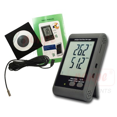 temperature and humidity meter