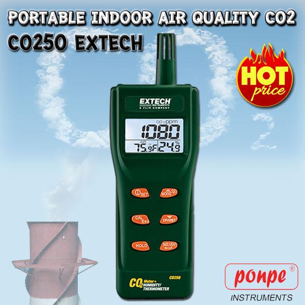 temperature and humidity meter CO250