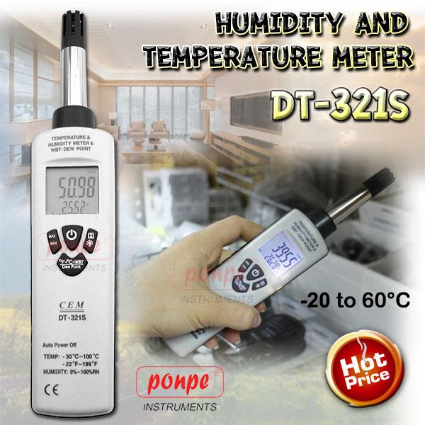 temperature and humidity meter ST-321S