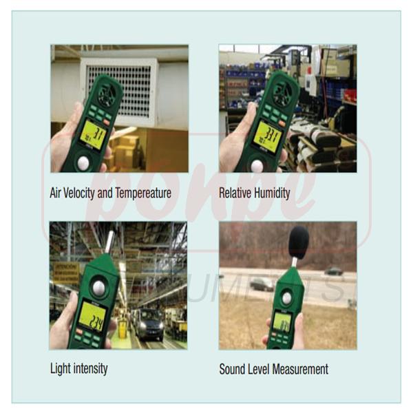 temperature and humidity meter